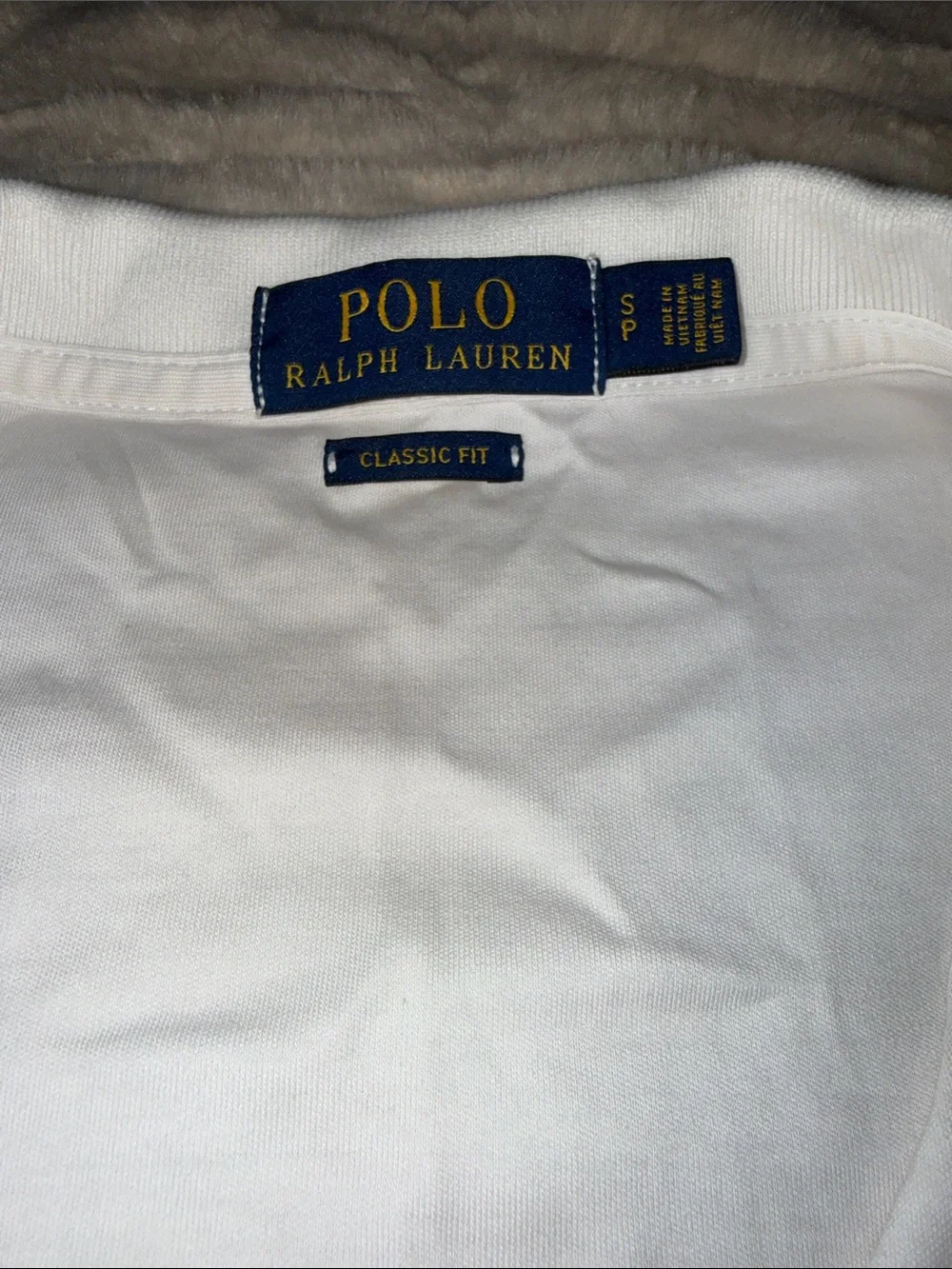 Polo by Ralph Lauren Men’s White Short-Sleeve Polo with Embroidered Pony